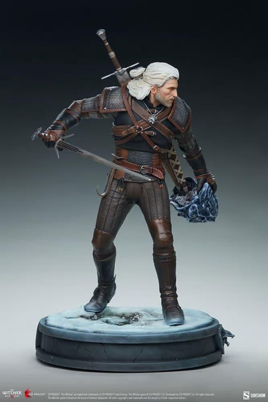 Sideshow Collectibles Geralt Statue 200601 The Witcher 3 : Wild Hunt