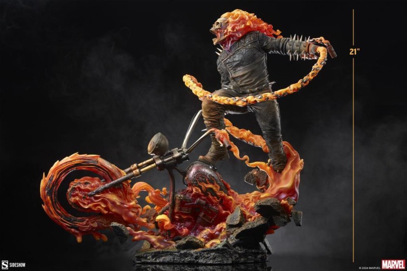 Sideshow Collectibles Ghost Rider Premium Format Figure 300800 Marvel Comics / Spirit of Vengeance (ÖN SİPARİŞ)