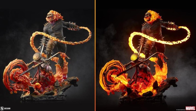 Sideshow Collectibles Ghost Rider Premium Format Figure 300800 Marvel Comics / Spirit of Vengeance (ÖN SİPARİŞ)