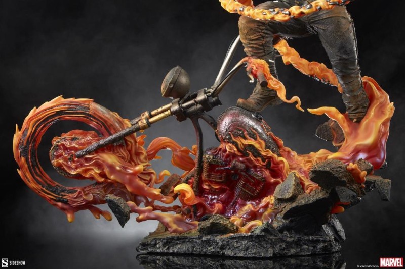 Sideshow Collectibles Ghost Rider Premium Format Figure 300800 Marvel Comics / Spirit of Vengeance (ÖN SİPARİŞ)