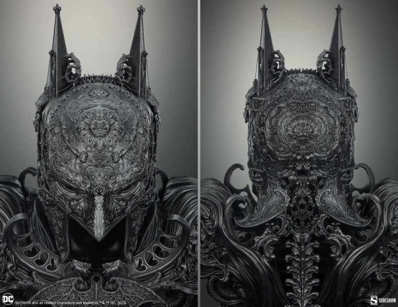 Sideshow Collectibles Gotham City's Shadow: Batman Fine Art Statue - 200606 - DC Comics / Nekro XIII Design (ÖN SİPARİŞ)