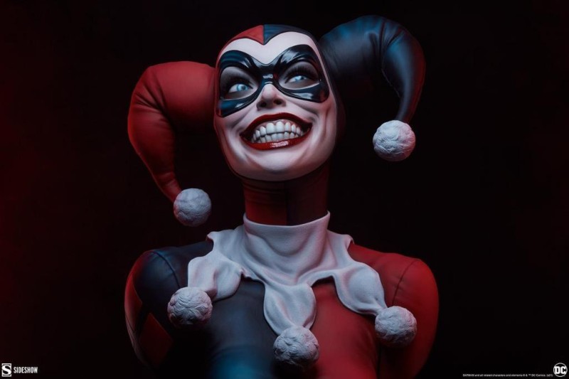 Sideshow Collectibles Harley Quinn 1:1 Life Size Bust 400233