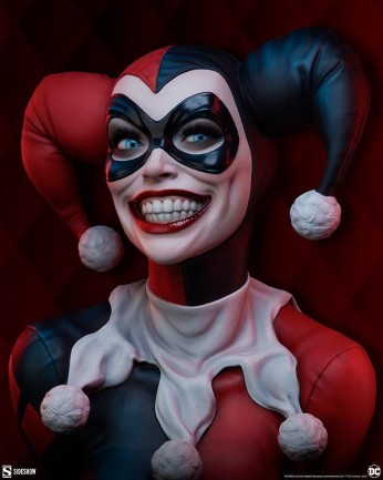 Sideshow Collectibles Harley Quinn 1:1 Life Size Bust 400233 - Thumbnail