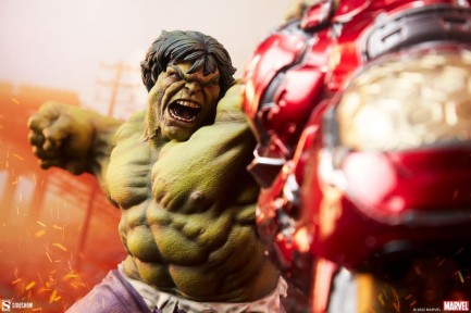 Sideshow Collectibles Hulk vs Hulkbuster Maquette 200571 / Marvel Comics / Marvel’s Jade Giant - Thumbnail