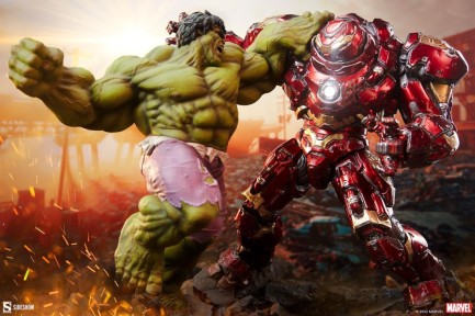 Sideshow Collectibles Hulk vs Hulkbuster Maquette 200571 / Marvel Comics / Marvel’s Jade Giant - Thumbnail