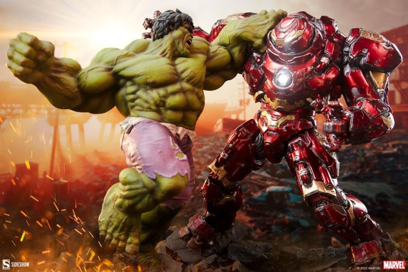 Sideshow Collectibles Hulk vs Hulkbuster Maquette 200571 / Marvel Comics / Marvel’s Jade Giant