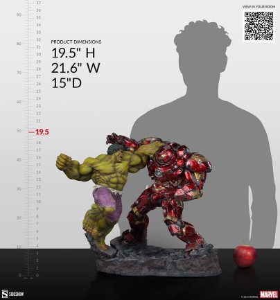 Sideshow Collectibles Hulk vs Hulkbuster Maquette 200571 / Marvel Comics / Marvel’s Jade Giant - Thumbnail