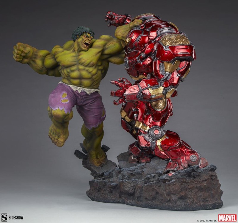 Sideshow Collectibles Hulk vs Hulkbuster Maquette 200571 / Marvel Comics / Marvel’s Jade Giant