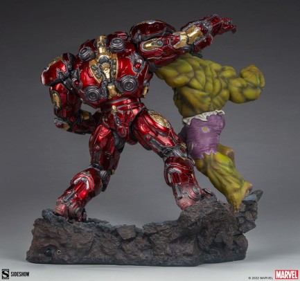 Sideshow Collectibles Hulk vs Hulkbuster Maquette 200571 / Marvel Comics / Marvel’s Jade Giant - Thumbnail