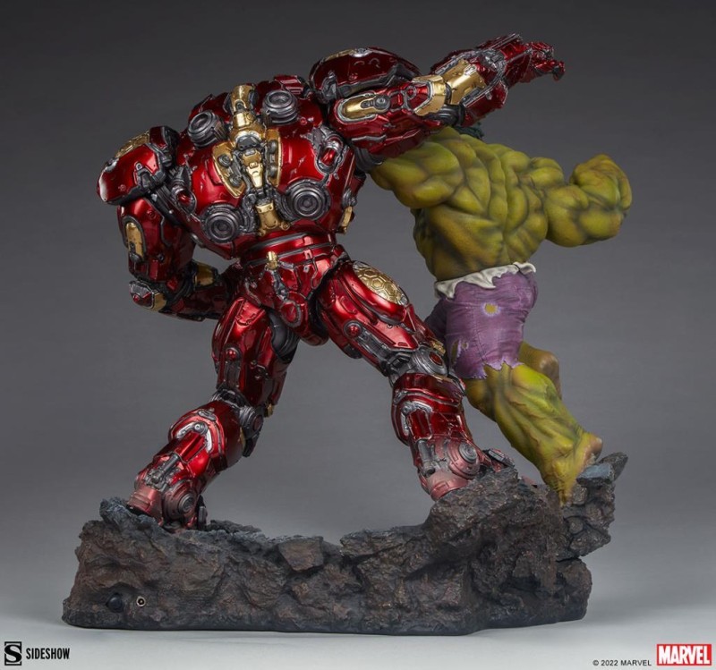 Sideshow Collectibles Hulk vs Hulkbuster Maquette 200571 / Marvel Comics / Marvel’s Jade Giant