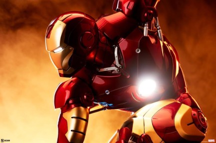 Sideshow Collectibles Iron Man Mark III V2 Maquette - 300790 (Ön Sipariş) - Thumbnail