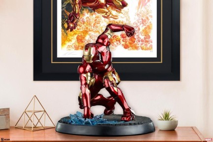 Sideshow Collectibles Iron Man Mark III V2 Maquette - 300790 (Ön Sipariş) - Thumbnail