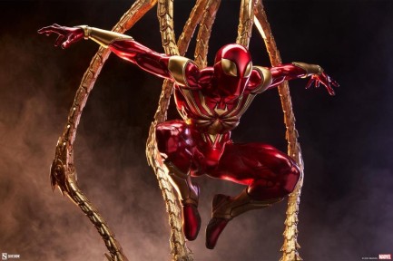 Sideshow Collectibles Iron Spider Premium Format Figure - 300792 - Marvel Comics / Civil War - Thumbnail