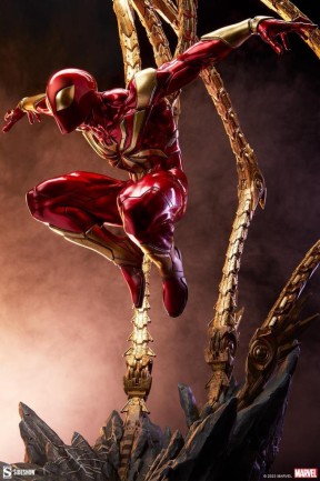 Sideshow Collectibles Iron Spider Premium Format Figure - 300792 - Marvel Comics / Civil War - Thumbnail