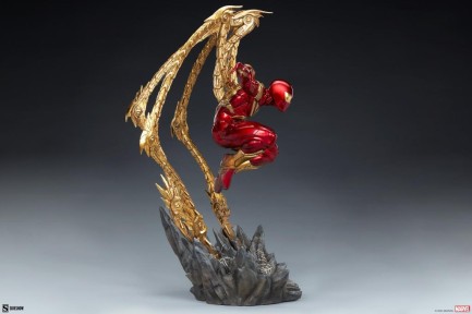 Sideshow Collectibles Iron Spider Premium Format Figure - 300792 - Marvel Comics / Civil War - Thumbnail