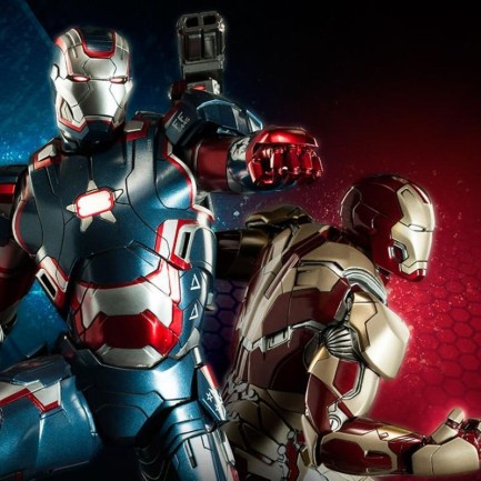 Sideshow Collectibles - Sideshow Collectibles Ironman Mark 42 & Iron Patriot Maquette Set