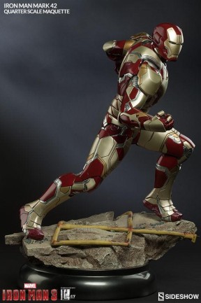 Sideshow Collectibles Ironman Mark 42 & Iron Patriot Maquette Set - Thumbnail