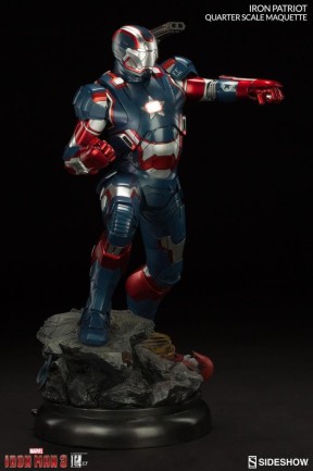 Sideshow Collectibles Ironman Mark 42 & Iron Patriot Maquette Set - Thumbnail