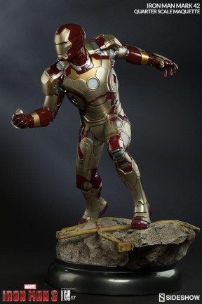 Sideshow Collectibles Ironman Mark 42 & Iron Patriot Maquette Set - Thumbnail