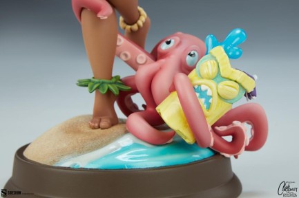 Sideshow Collectibles Island Girl Statue 300784 Chris Sanders Club Coconut Collection - Thumbnail