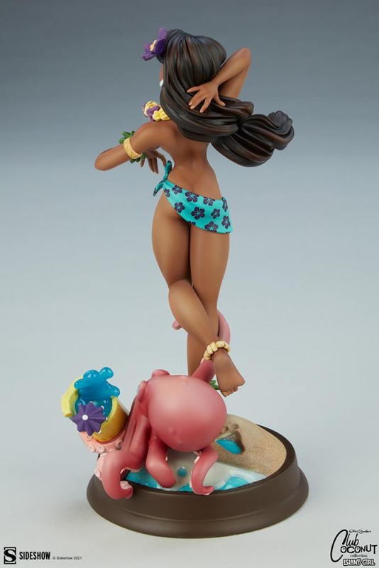 Sideshow Collectibles Island Girl Statue 300784 Chris Sanders Club Coconut Collection