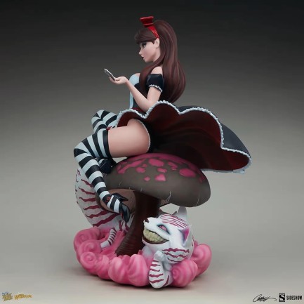 Sideshow Collectibles JSC Alice in Wonderland Game of Hearts Edition Statue - 2005062 - Thumbnail