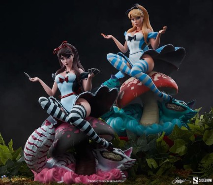 Sideshow Collectibles JSC Alice in Wonderland Game of Hearts Edition Statue - 2005062 - Thumbnail