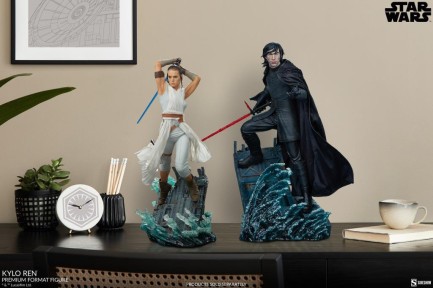 Sideshow Collectibles - Sideshow Collectibles Kylo Ren & Rey Premium Format Figure Set - 300793 & 300794 - Star Wars / Skywalker Legacy Set