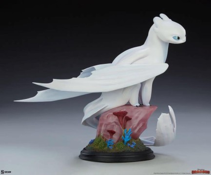 Sideshow Collectibles Light Fury Statue - 200616 - Thumbnail