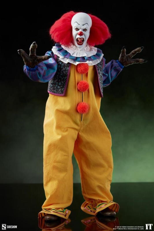 Sideshow Collectibles Pennywise (1990) Sixth Scale Figure It / Sideshow Horror Classics 100479 (ÖN SİPARİŞ)