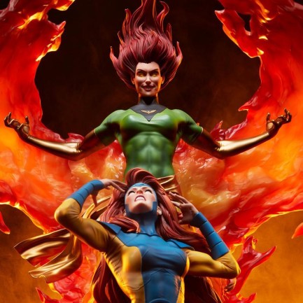 Sideshow Collectibles - Sideshow Collectibles Phoenix and Jean Grey Maquette - 200572 - Marvel Comics / X-Men Classics