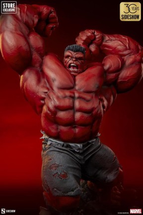 Sideshow Collectibles Red Hulk (Thunderbolt Ross) Store Exclusive Premium Format Figure 3008663 Marvel / Sideshow Hulk Collection (ÖN SİPARİŞ) - Thumbnail