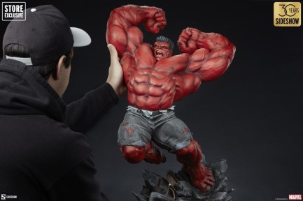 Sideshow Collectibles Red Hulk (Thunderbolt Ross) Store Exclusive Premium Format Figure 3008663 Marvel / Sideshow Hulk Collection (ÖN SİPARİŞ) - Thumbnail