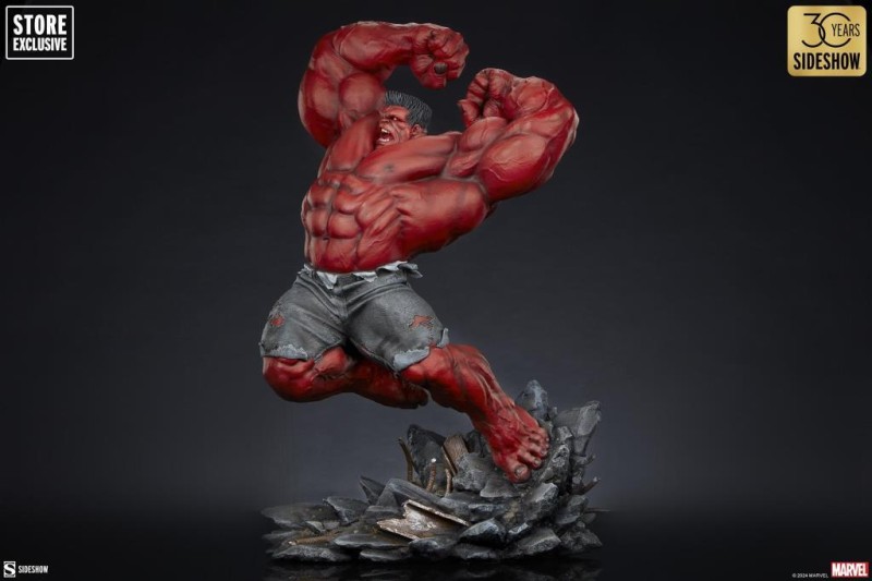 Sideshow Collectibles Red Hulk (Thunderbolt Ross) Store Exclusive Premium Format Figure 3008663 Marvel / Sideshow Hulk Collection (ÖN SİPARİŞ)