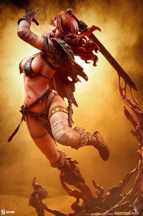 Sideshow Collectibles Red Sonja: A Savage Sword Premium Format Figure 300813 Dynamite / Red Sonja (ÖN SİPARİŞ) - Thumbnail