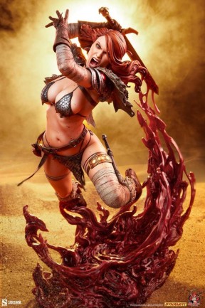 Sideshow Collectibles Red Sonja: A Savage Sword Premium Format Figure 300813 Dynamite / Red Sonja (ÖN SİPARİŞ) - Thumbnail