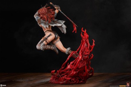 Sideshow Collectibles Red Sonja: A Savage Sword Premium Format Figure 300813 Dynamite / Red Sonja (ÖN SİPARİŞ) - Thumbnail