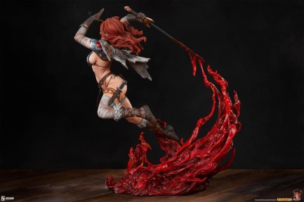 Sideshow Collectibles Red Sonja: A Savage Sword Premium Format Figure 300813 Dynamite / Red Sonja (ÖN SİPARİŞ) - Thumbnail