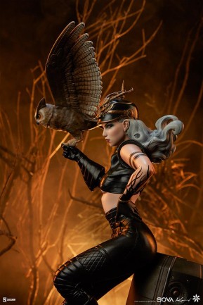 Sideshow Collectibles Sova Statue (Adi Granov) 300772 - Thumbnail