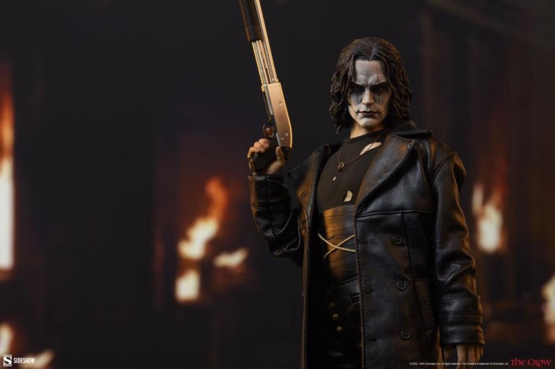 Sideshow Collectibles The Crow Sixth Scale Figure - 100449 - The Crow / Eric Draven / Brandon Lee