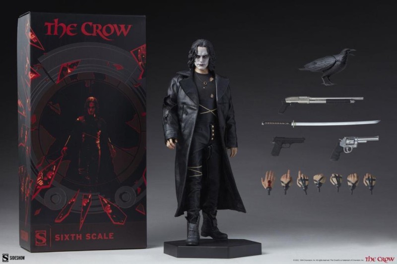 Sideshow Collectibles The Crow Sixth Scale Figure - 100449 - The Crow / Eric Draven / Brandon Lee