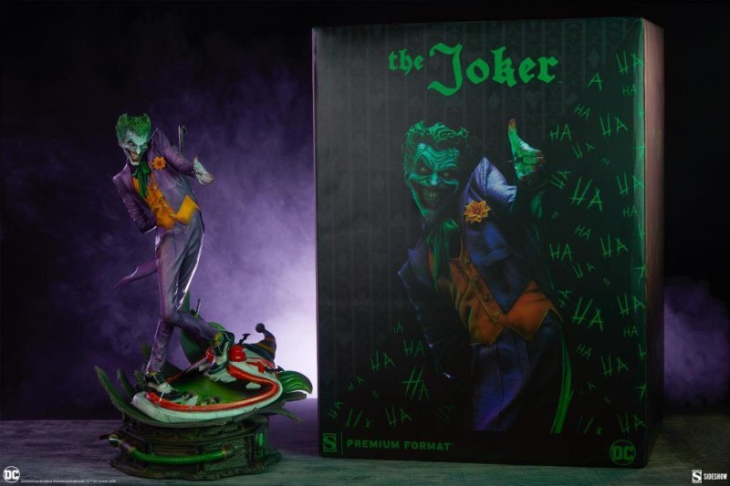 Sideshow Collectibles The Joker Premium Format Figure - 300807 - DC Comics / Joker's Fun House