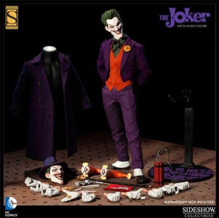 Sideshow Collectibles The Joker Sixth Scale Exclusive Figure - Thumbnail