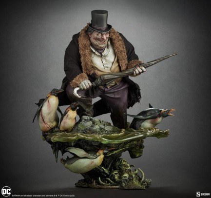 Sideshow Collectibles The Penguin Premium Format Figure - 300834 - DC Comics / Gotham City Showdown - Thumbnail