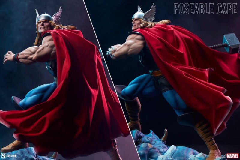 Sideshow Collectibles Thor Premium Format Figure 300767 Marvel Comics / Jotunheim Frost Giant Slayer