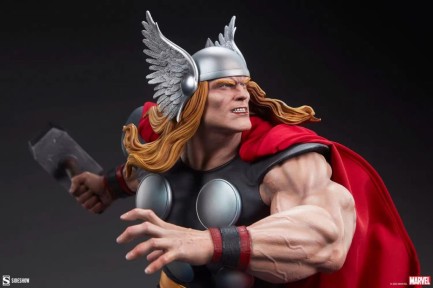 Sideshow Collectibles Thor Premium Format Figure 300767 Marvel Comics / Jotunheim Frost Giant Slayer - Thumbnail