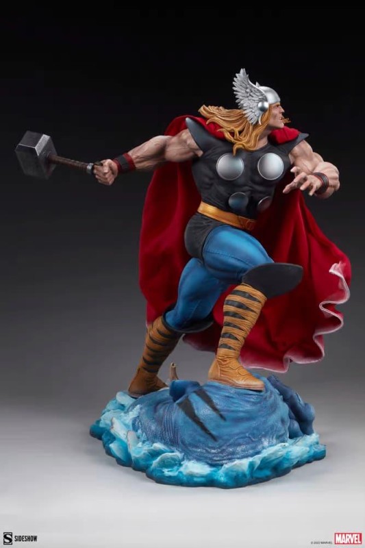 Sideshow Collectibles Thor Premium Format Figure 300767 Marvel Comics / Jotunheim Frost Giant Slayer