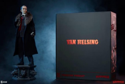 Sideshow Collectibles Van Helsing Premium Format Figure 300376 Horror Classics / Dracula (1958) / Peter Cushing - Thumbnail