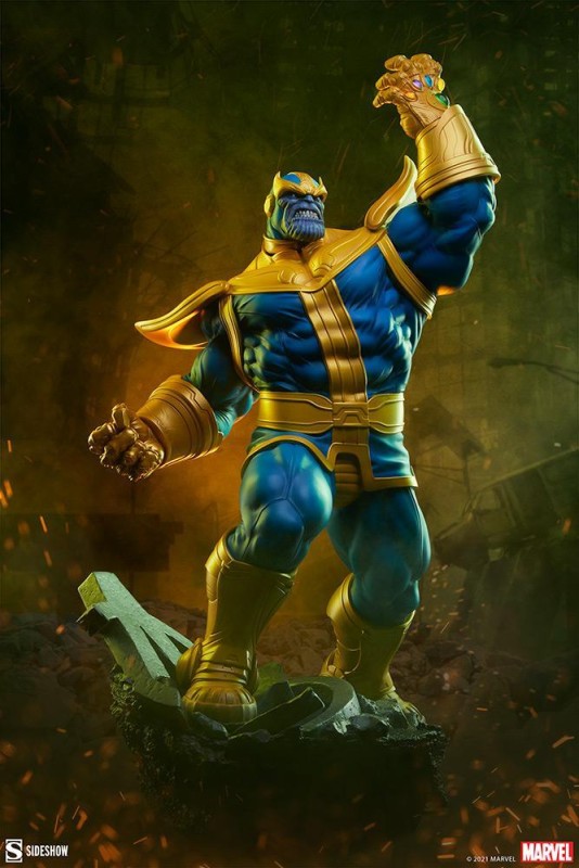 Sideshow Marvel Comics Avengers Assemble Thanos (Classic Version) Statue