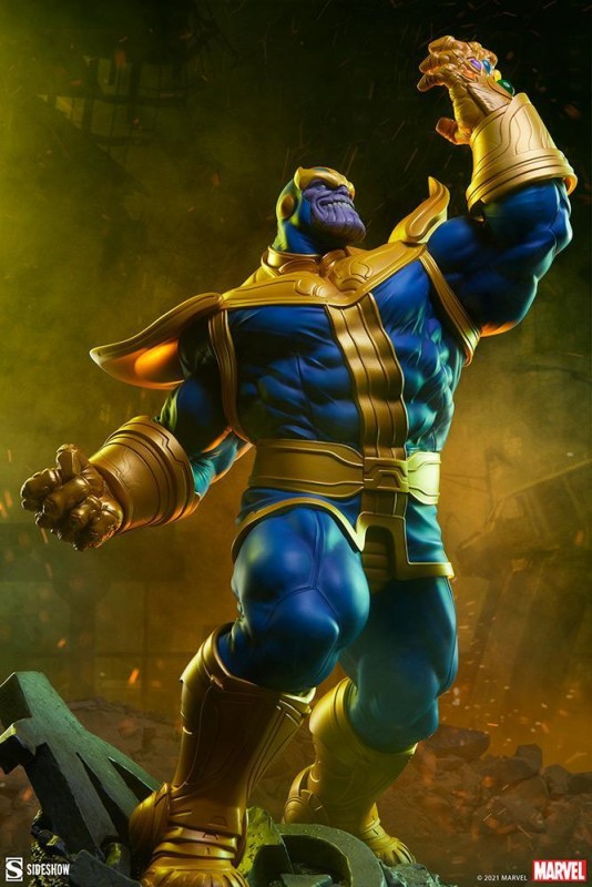 Sideshow Marvel Comics Avengers Assemble Thanos (Classic Version) Statue